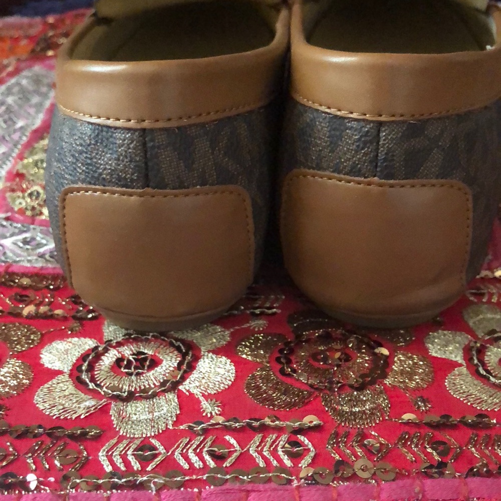 Michael Kors Brown and Blue Loafers - Picture 3 of 5